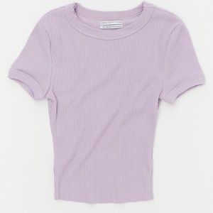 urban outfitters ribbed baby tee